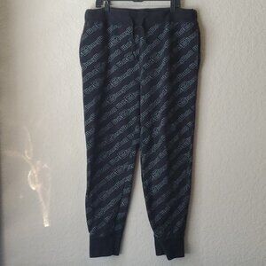 Disney Parks XL cuffed joggers black Walt Disney World